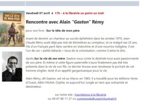 rencontre auteur Rémy