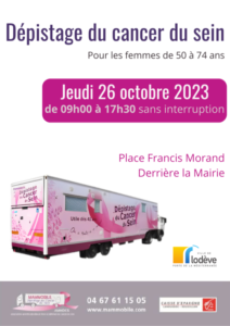 Mammobile-depistage-cancer