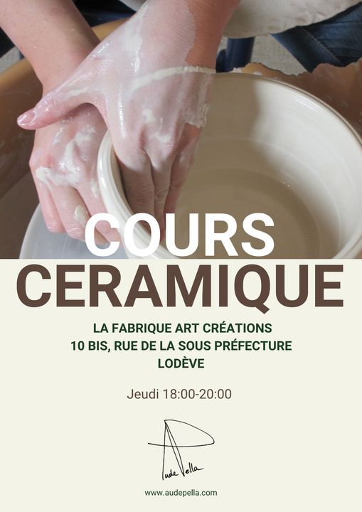 Cours céramique