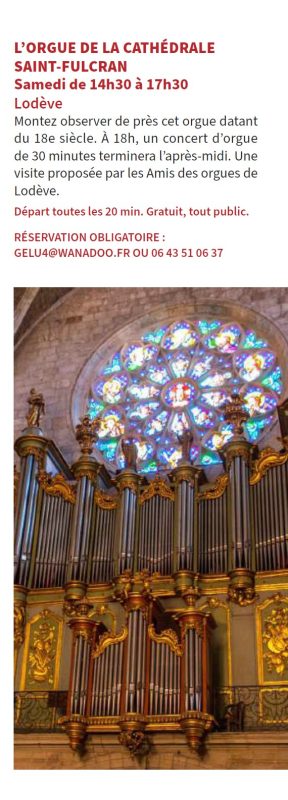 JEP : visite Orgue
