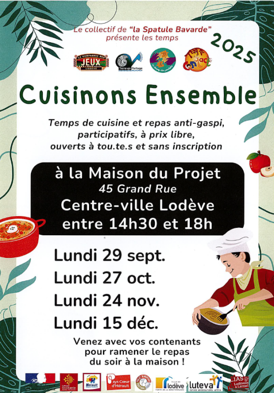 Cuisinons ensemble
