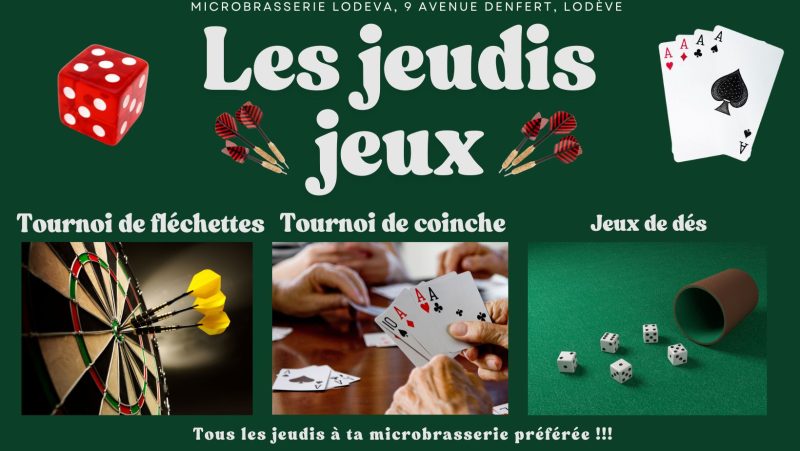Jeudis jeux Lodeva