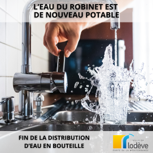 Fin distribution d'eau