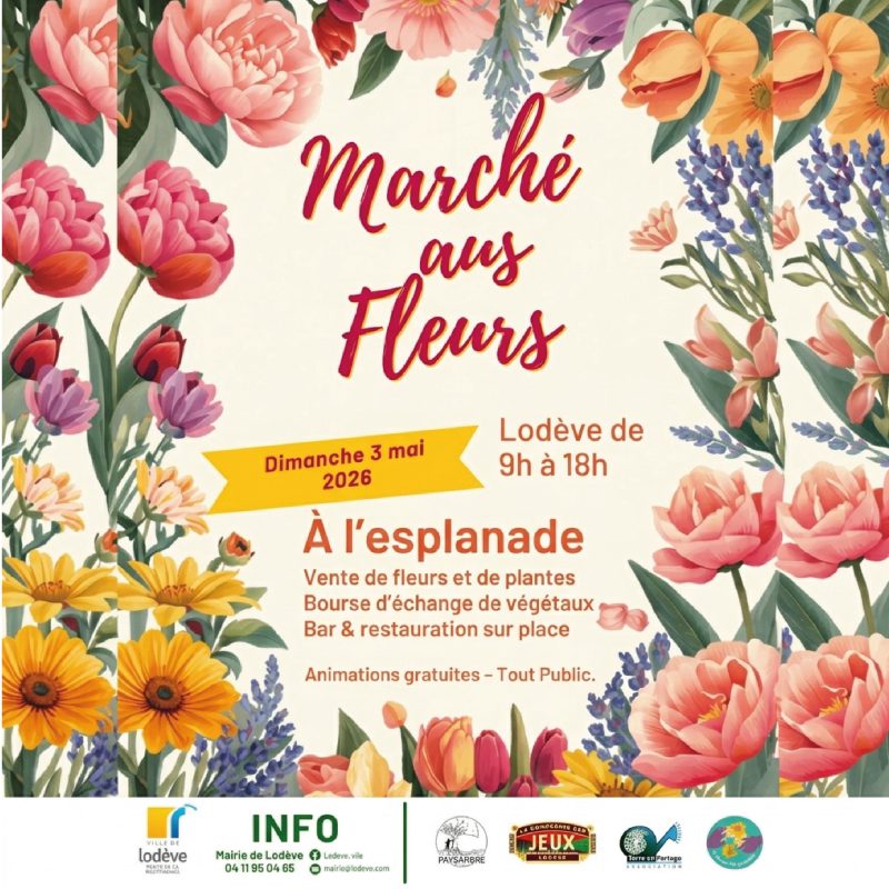Marché aux fleurs 2026