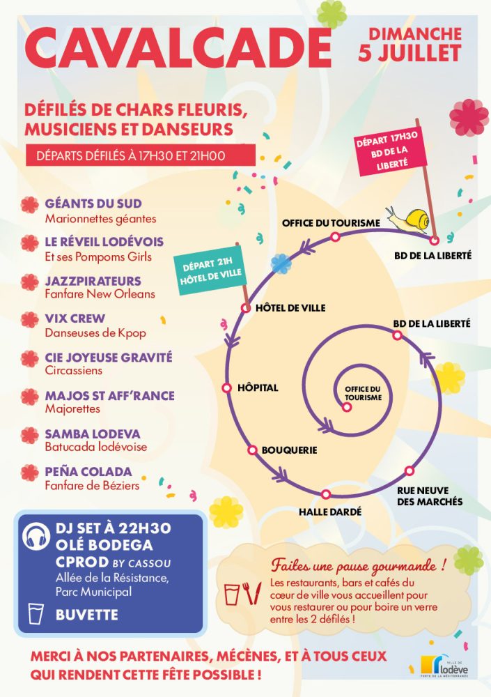 Cavalcade 2026 - programme