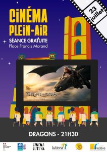 ciné plein air Dragons
