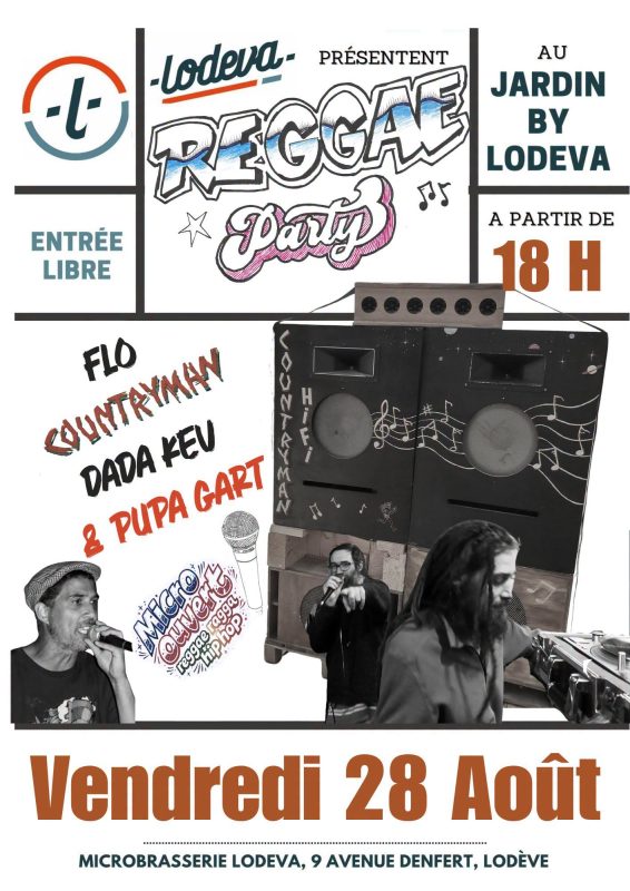 Reggae party lodeva